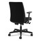 HON Ignition Series 17 in. to 21.5 in. Seat Height Fabric Low-Back Task Chair - Black